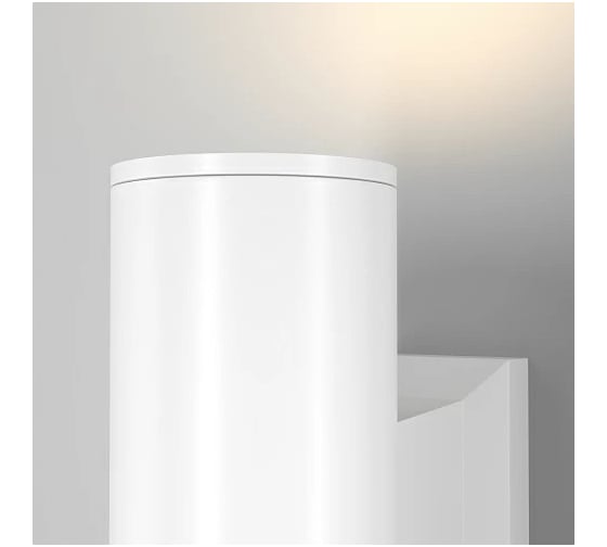 Настенный светильник MAYTONI (бра) bowery 1хgu10x50w белый O574WL-01W