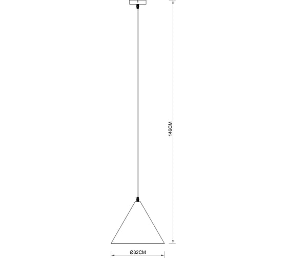 Подвесной светильник ARTE LAMP david A7041SP-1BK