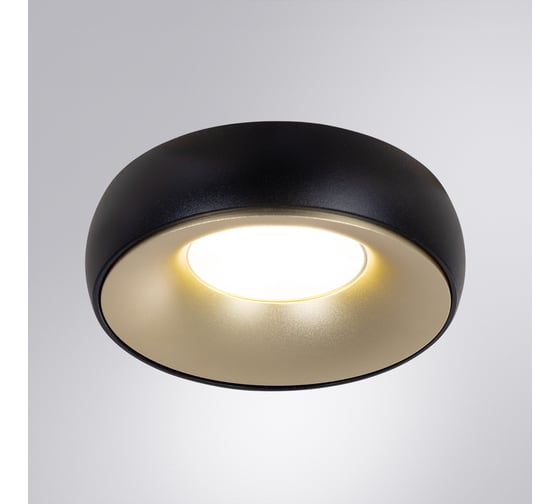 Точечный встраиваемый светильник ARTE LAMP heze A6666PL-1BK