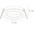 Точечный встраиваемый светильник ARTE LAMP mira A2861PL-1WH 5