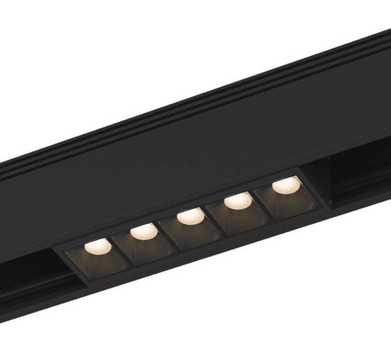 Трековый диммируемый светильник LED SWG SY Черный 10Вт 3000К, SY-DIM-601221-BL-10-WW
