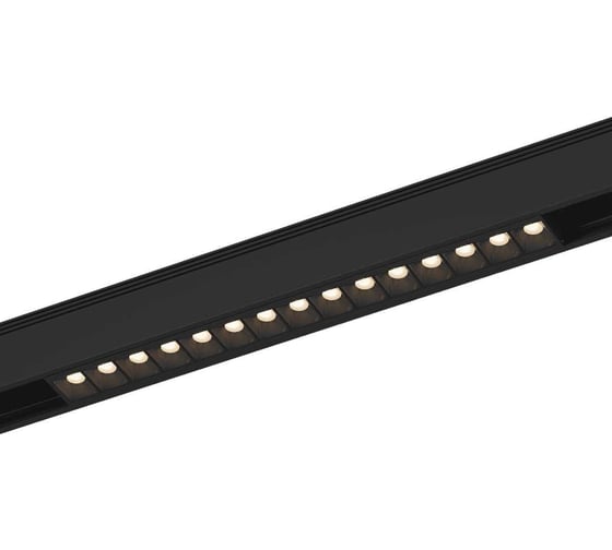 Трековый диммируемый светильник LED SWG SY Черный 30Вт 3000К, SY-DIM-601225-BL-30-WW 1