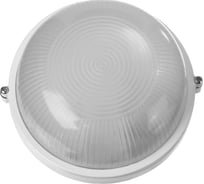 Влагозащищенный светодиодный светильник IP54, алюминиевый корпус, стекло, круг, белый, 4000К, 6(50)Вт STAYER MASTER STARLight 57360-50-W