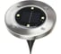 Фонарь на солнечной батарее INBLOOM, d11.6см, 4LED*белый, 1xAA 300mAh 1.2V, пластик, нержавеющая сталь 185-056 1
