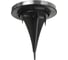 Фонарь на солнечной батарее INBLOOM, d11.6см, 4LED*белый, 1xAA 300mAh 1.2V, пластик, нержавеющая сталь 185-056 3