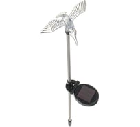Фонарь на стержне INBLOOM 67см, 1LED, RGBYW0 (7 В 1), солнечная батарея 2V/50mA, 1.2V/600mAh, сталь 185-045