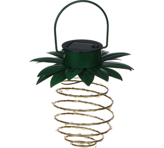 Фонарь на солнечной батарее INBLOOM наглый фрукт, 16см, 24LED*шампань, 1.2V/80MA, 1x1.2V Ni-MH AAA300mAh 483-026 1
