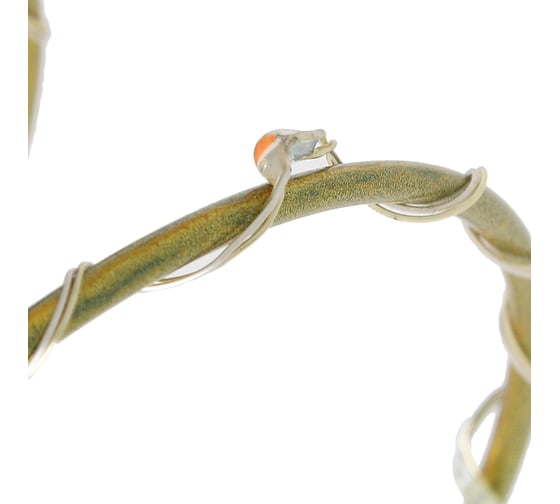 Фонарь на солнечной батарее INBLOOM наглый фрукт, 16см, 24LED*шампань, 1.2V/80MA, 1x1.2V Ni-MH AAA300mAh 483-026