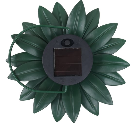 Фонарь на солнечной батарее INBLOOM наглый фрукт, 16см, 24LED*шампань, 1.2V/80MA, 1x1.2V Ni-MH AAA300mAh 483-026