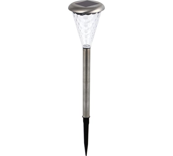 Фонарь на солнечной батарее INBLOOM 8x37см LED1*Бел IP44 1*1, 2vNi-MH AAA600mAH 2.1v30мА, металл, пластик 475-296
