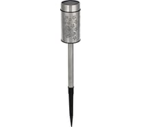 Фонарь на солнечной батарее INBLOOM 6x41,5см LED1*RGB IP44 1*1.2V Ni-MH AAA600mAH 2.1v35мА, металл, пластик 475-297