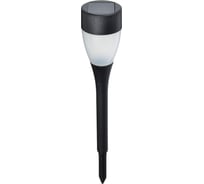 Садовый фонарь на солнечной батарее INBLOOM, 4.5x25.5см, 1x1 1.2V 2/3ААА 100mAh, 1LED*белый, пластик 185-033