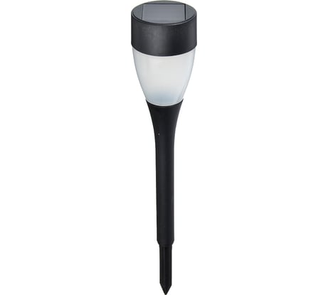 Садовый фонарь на солнечной батарее INBLOOM, 4.5x25.5см, 1x1 1.2V 2/3ААА 100mAh, 1LED*белый, пластик 185-033