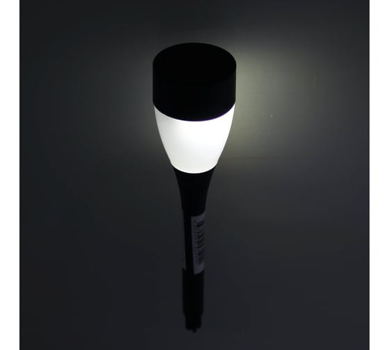 Садовый фонарь на солнечной батарее INBLOOM, 4.5x25.5см, 1x1 1.2V 2/3ААА 100mAh, 1LED*белый, пластик 185-033