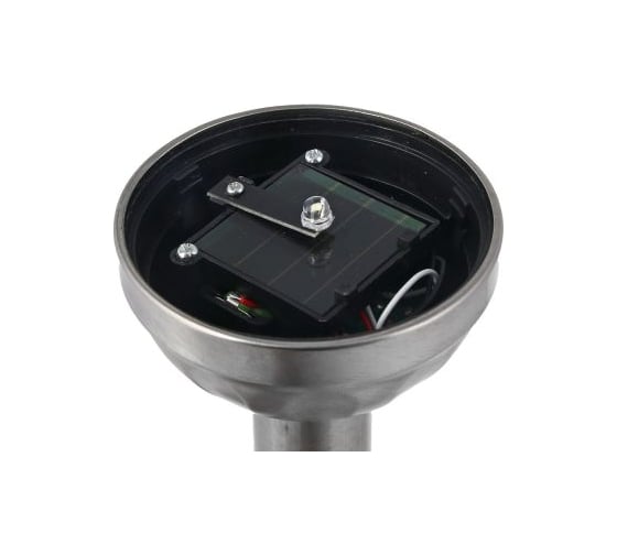 Фонарь на солнечной батарее INBLOOM пламя, 8x42см LED1*бел IP44 1*1, 2vNi-MH2/3AA 600mAH 2, 1v25мA, металл, пластик, ст 475-294
