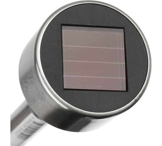 Садовый фонарь на солнечной батарее INBLOOM 4.7x31см, 1x1.2V 40mAh NI-MH, 1LED*белый, пластик, нержавеющая сталь 185-034