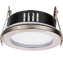 Светильник встраиваемый TDM ELECTRIC GX53 230 В 50 Гц сатин/никель Серия СВ IP54 SQ0359-0113