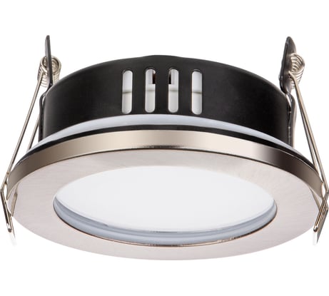 Светильник встраиваемый TDM ELECTRIC GX53 230 В 50 Гц сатин/никель Серия СВ IP54 SQ0359-0113