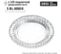 Встраиваемый светильник GX53 230В LED подсветка 5 Вт зеркальный/хром TDM ELECTRIC SQ0359-0150 2