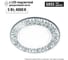 Встраиваемый светильник GX53 230В LED подсветка 5 Вт зеркальный/хром TDM ELECTRIC SQ0359-0147 2
