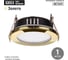 Светильник встраиваемый TDM ELECTRIC GX53 230 В 50 Гц золото Серия СВ IP54 SQ0359-0112 9