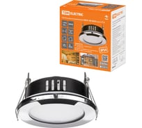 Встраиваемый светильник TDM ELECTRIC СВ 01-09 GX53 230 В 50 Гц хром IP54 SQ0359-0111