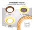 Встраиваемый светильник GХ53 230В LED подсветка 5 Вт золото/хром TDM ELECTRIC SQ0359-0154 3
