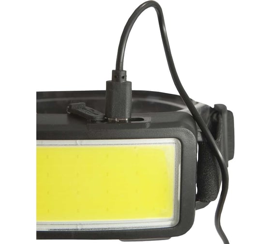 Светодиодный налобный аккумуляторный usb фонарь GLANZEN UFL-0500-10 КА-00008715