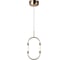 Подвес HIPER 12Вт 4000K WHITE/GOLD H832-0 1