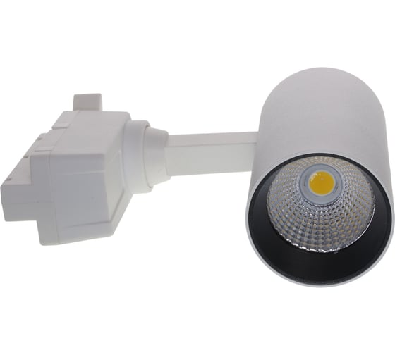 Трековый светодиодный светильник-прожектор Volpe ulb-q277 10w/4000к white UL-00008045