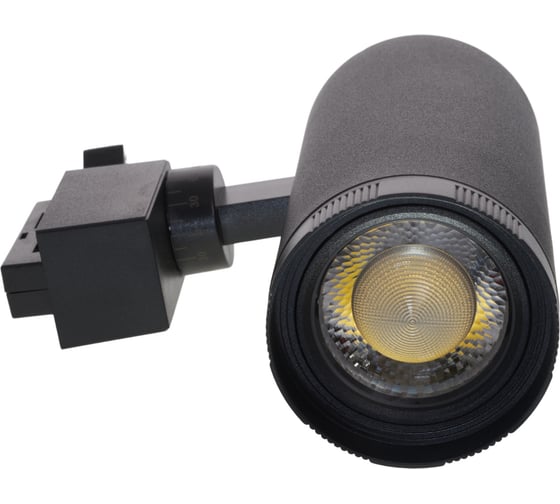 Трековый светодиодный светильник-прожектор Volpe ulb-q261 20w/4000k/ac black UL-00009629