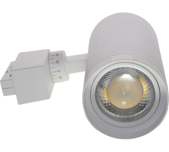 Трековый светодиодный светильник-прожектор Volpe ulb-q261 20w/4000k/ac white UL-00009628