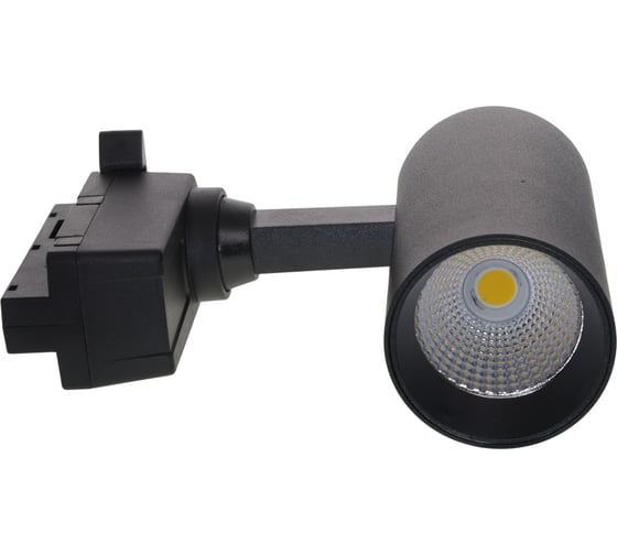 Трековый светодиодный светильник-прожектор Volpe ulb-q277 10w/4000к black UL-00008046