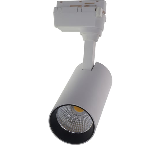 Трековый светодиодный светильник-прожектор Volpe ulb-q277 20w/4000к white UL-00008048 1