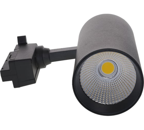 Трековый светодиодный светильник-прожектор Volpe ulb-q277 40w/4000к black UL-00008059