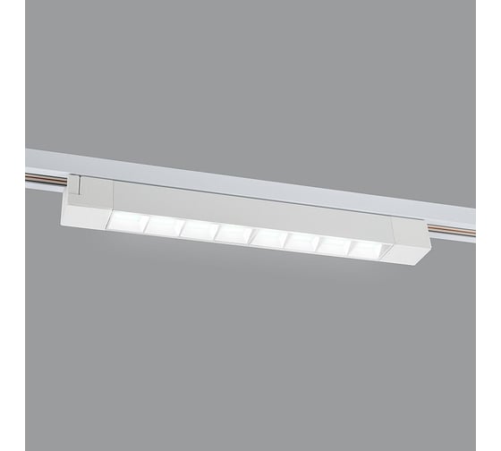 Трековый светодиодный светильник-прожектор Volpe ulb-q282 20w/4000k white UL-00010121