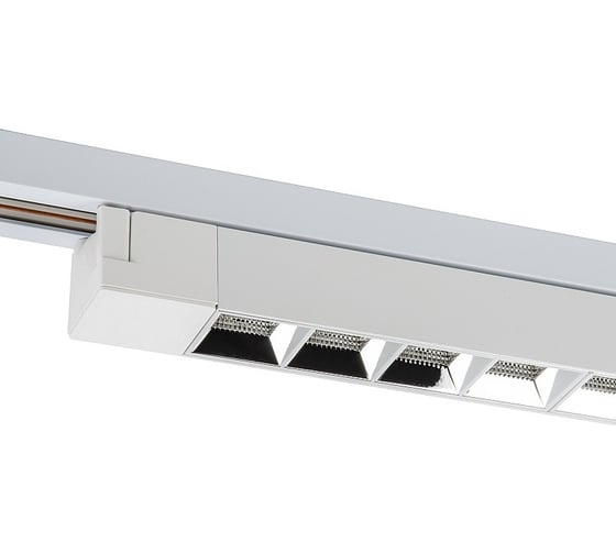 Трековый светодиодный светильник-прожектор Volpe ulb-q282 20w/4000k white UL-00010121