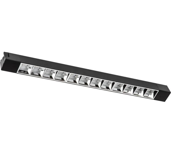 Трековый светодиодный светильник-прожектор Volpe ulb-q282 30w/4000k black UL-00010124