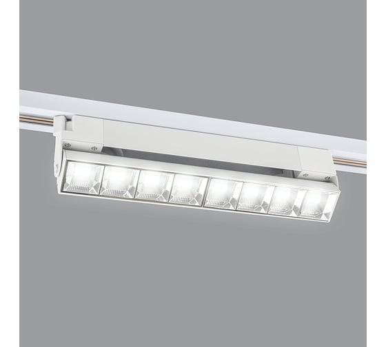Трековый светодиодный светильник-прожектор Volpe ulb-q283 20w/4000k white UL-00010125