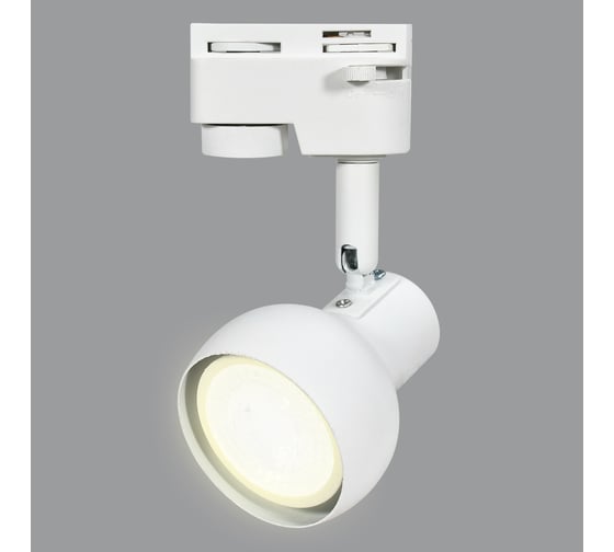 Трековый светильник-прожектор Volpe ubl-q322 gu10 white UL-00009602