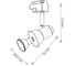 Светильник-прожектор трековый ubl-q323 gu10 black Volpe UL-00009603 6