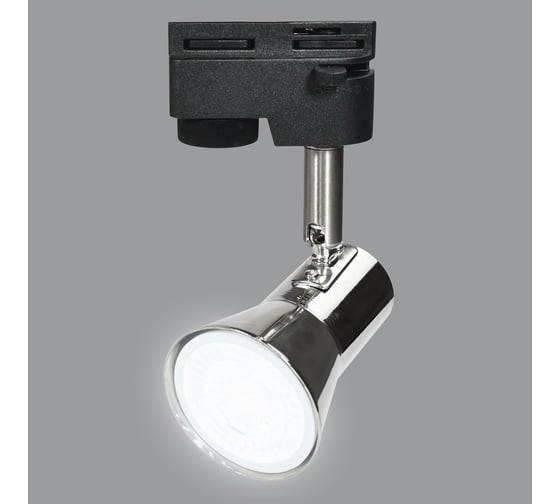 Трековый светильник-прожектор Volpe ubl-q323 gu10 nickel UL-00009605