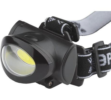 Светодиодный налобный фонарь ЭРА GB-601 на батарейках 3хААА 5Вт COB 3 режима Б0027818