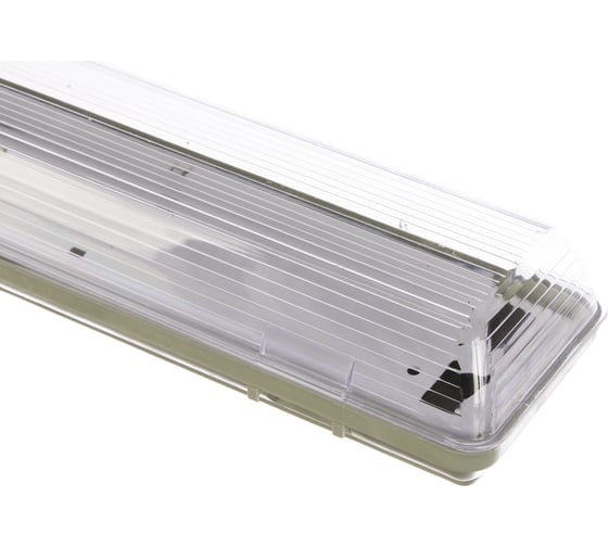 Светодиодный светильник, корпус под LED 2x18Вт, IP65, 220В Ultraflash LML-0405-12 C01 12281