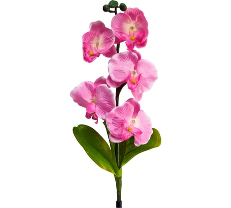 Садово-парковый светильник на солнечной батарее FERON "Орхидея розовая", 5 LED белый, 70см , PL301 6257 06257