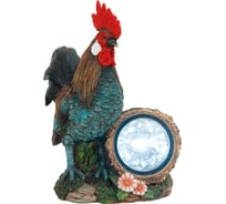 Садово-парковый светильник на солнечной батарее, 3 белых LED Feron E32 6096