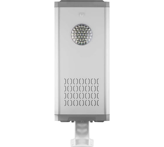 Консольный светодиодный уличный фонарь FERON на солнечной батарее SP2335 16W 6400K сенсорный, белый 32029