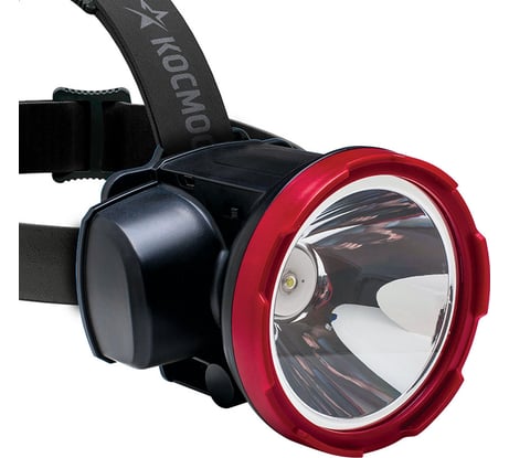 Светодиодный аккумуляторный налобный фонарь КОСМОС 2 режима 5Вт LED 2А.ч зарядка от USB 452442 KOCAccuH5WLED