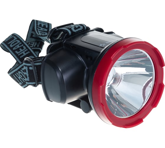 Светодиодный аккумуляторный налобный фонарь КОСМОС 2 режима 5Вт LED 2А.ч зарядка от USB 452442 KOCAccuH5WLED