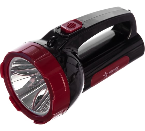 Светодиодный аккумуляторный фонарь КОСМОС Экономик 1х5Вт LED зарядка 220В 452439 KOCAc9105WLED